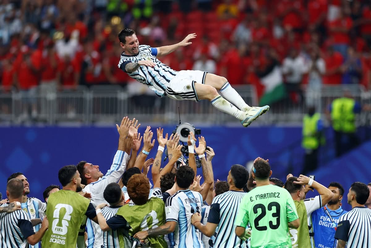 Argentina lift Messi after the 3-2 comeback over Egypt; Kansas City is next.