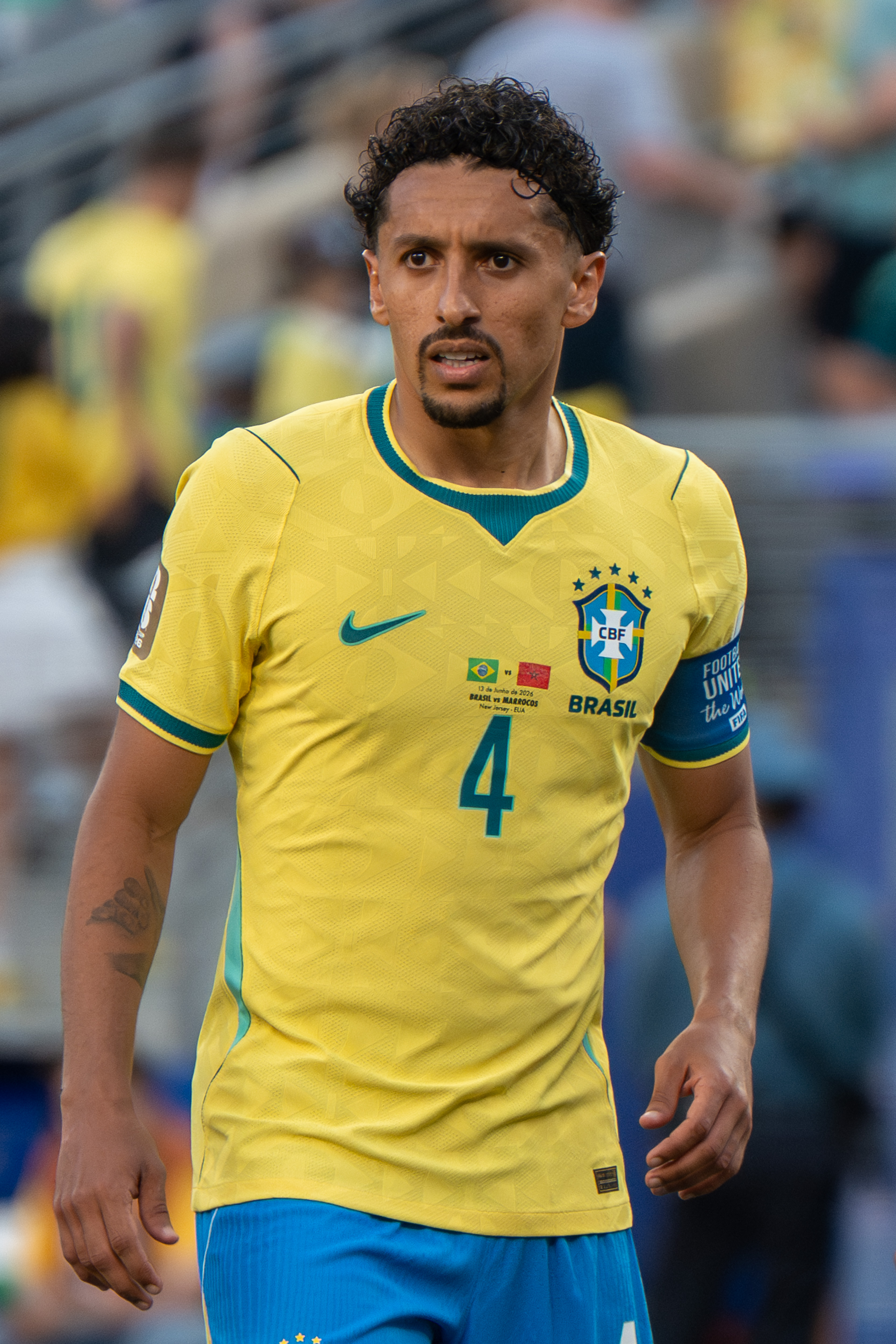 Marquinhos gives Brazil images of defensive control for the pressure test against Norway.