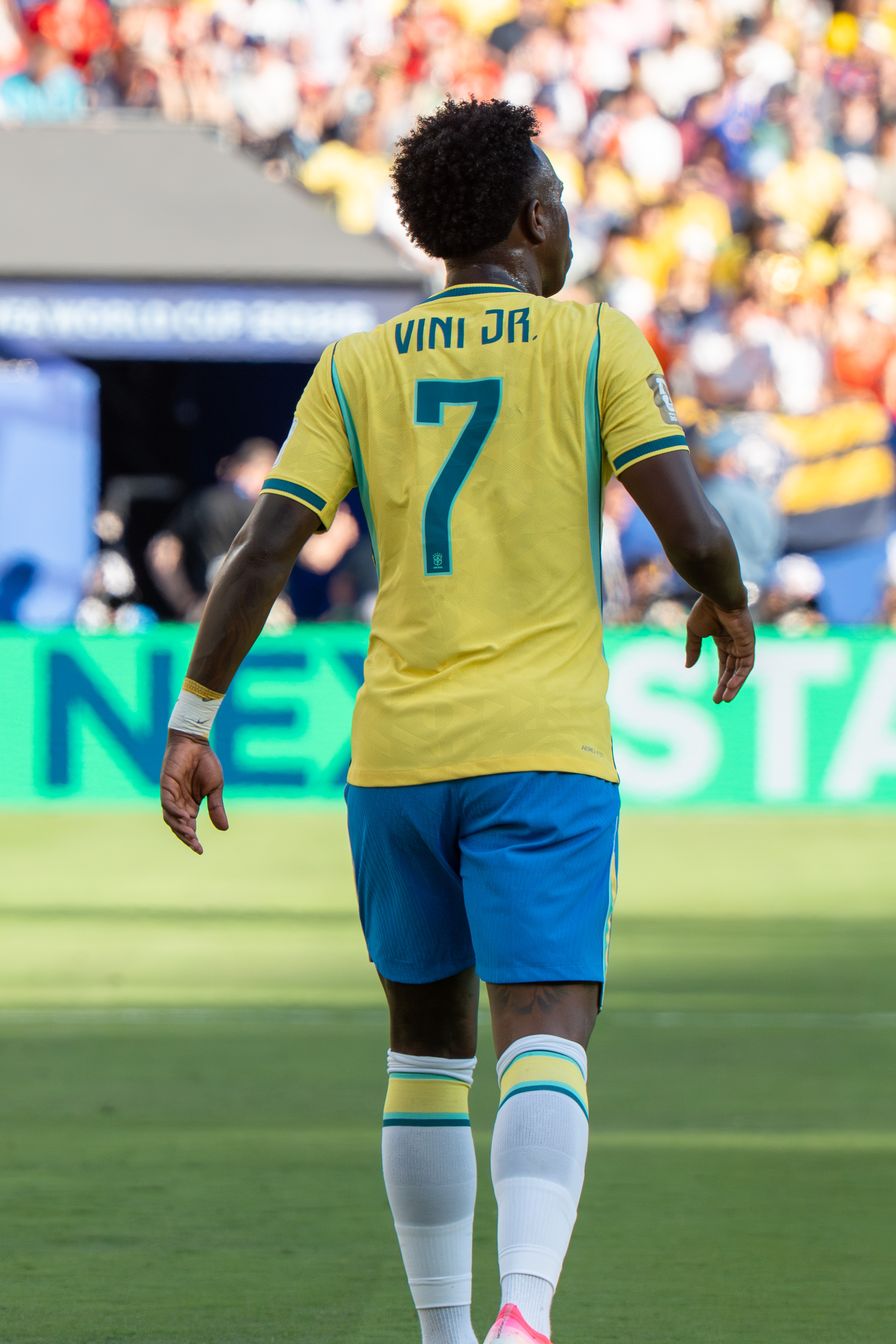 Vinicius Junior le da a Brasil un marcador estelar en vivo de octavos de final; marcado para una mejora frontal.